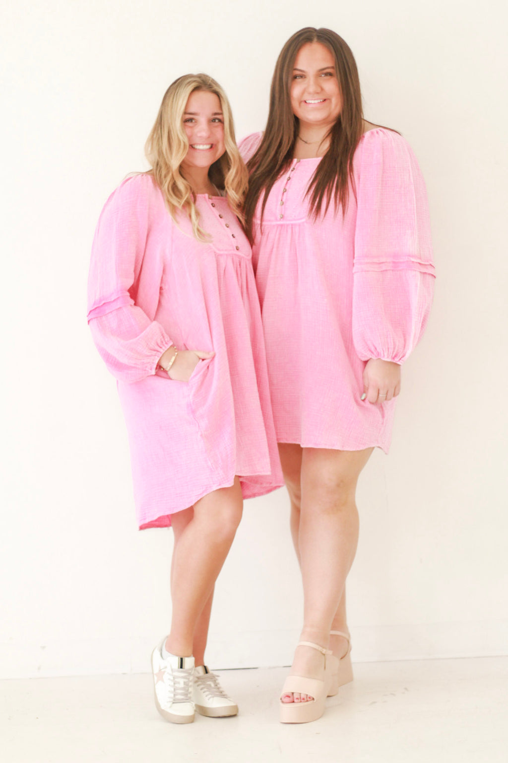 pink babydoll dress womens Beautiful Days Bubblegum Pink Babydoll Dress – Allure Clothing Boutique