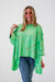 Over the Rainbow Star Top by Oli & Hali in Apple Green