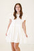 Bridal Days Mini Dress in White