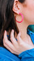 Crazy for Pink Earrings