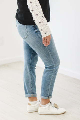 True Blue Bleach Wash Judy Blue Jeans