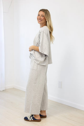 Effortless Style Set in Heather Gray