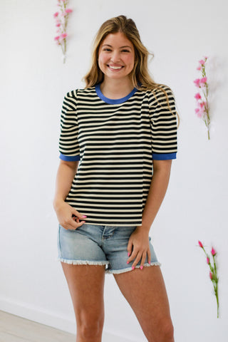 All About The Stripes Top