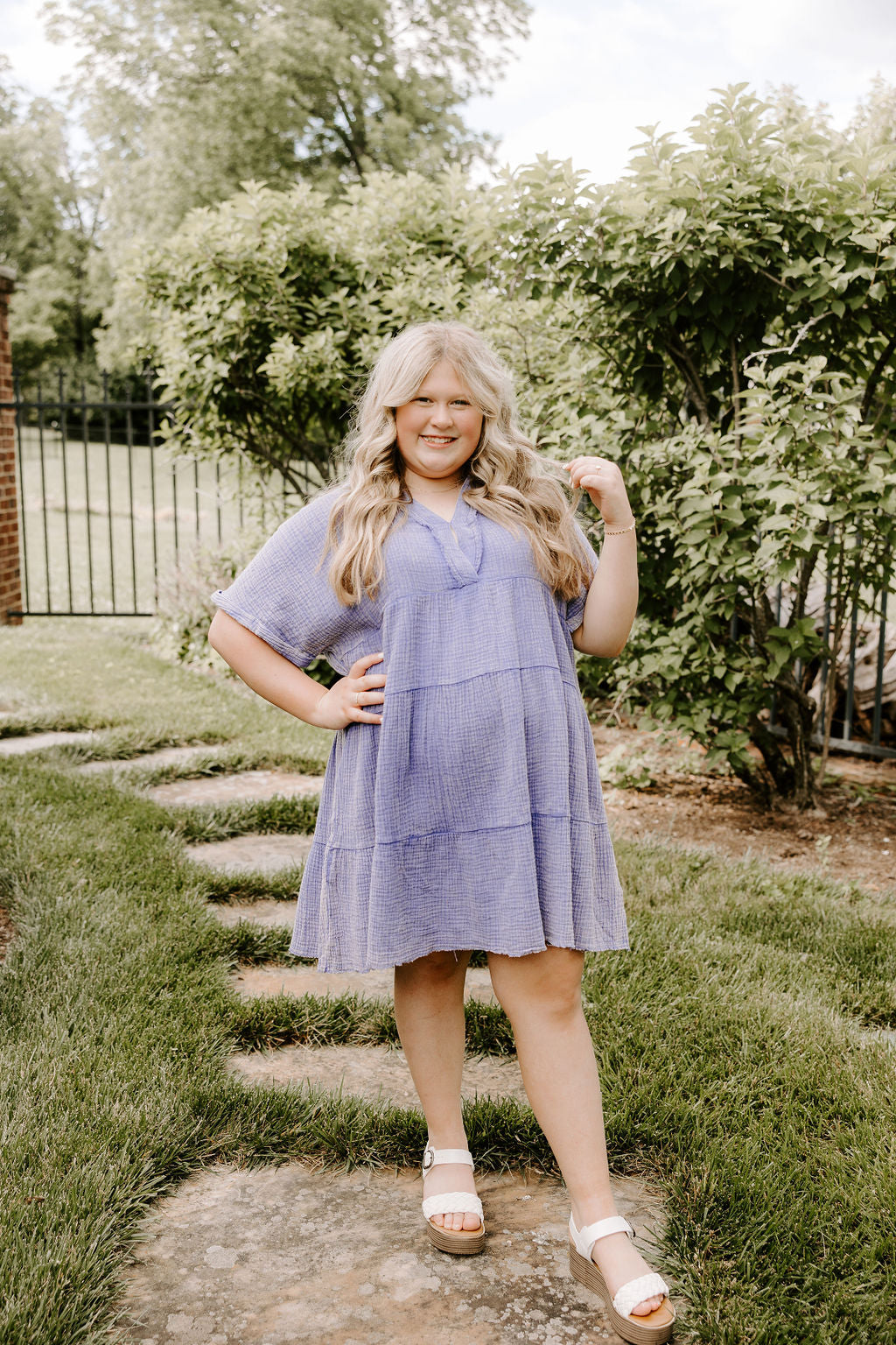purple dress and white shoes 8 Best Color Shoes to Wear with a Purple Dress Outfit