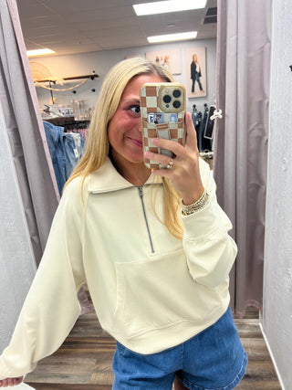 Run Around Town Pullover in Alpaca