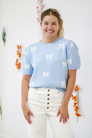 Hello Darling Bow Sweater