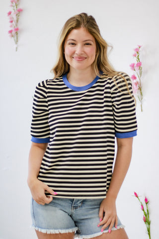 All About The Stripes Top