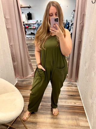 Daily Trend Olive Jumper