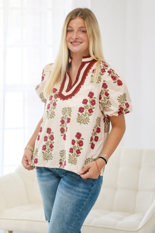 Merlot Before Noon Blouse