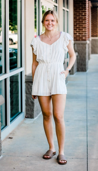 Event Ready Stripe Romper