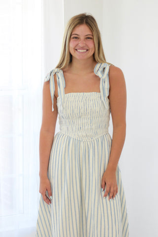 Forget Me Not Striped Dress
