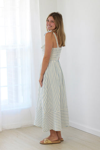 Forget Me Not Striped Dress