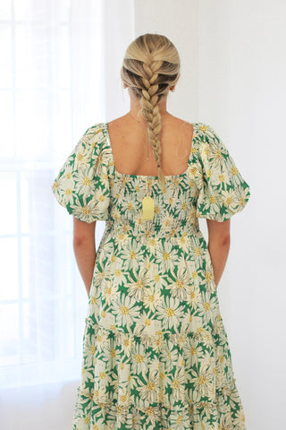 Fresh For Summer Floral Midi Dress