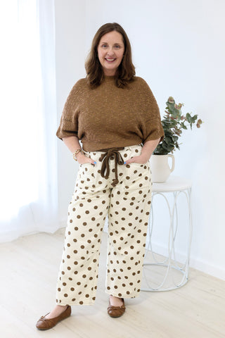Make a Statement Polka Dot Pants