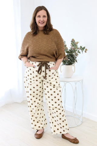 Make a Statement Polka Dot Pants