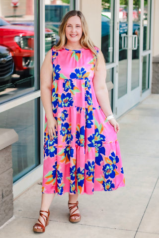 Bimini Nights Floral Dress