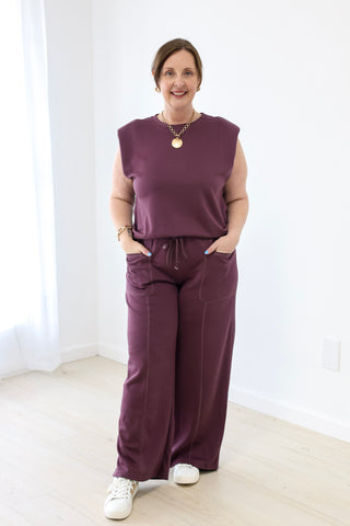 Set for School Fig Pants