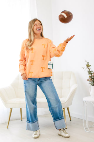 Licensed Tennessee Embroidered T Pullover