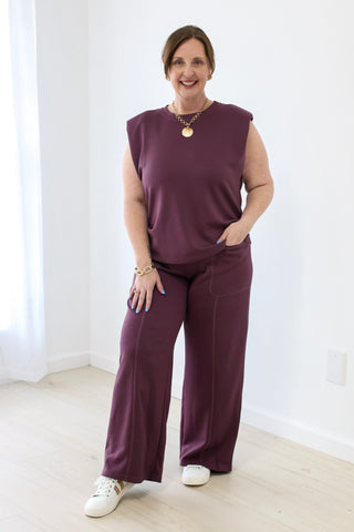 Set for School Fig Pants