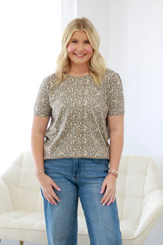 Wildly Loved Leopard Top