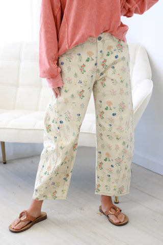 Picked Just for You Floral Pants