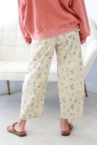 Picked Just for You Floral Pants
