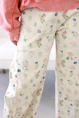 Picked Just for You Floral Pants