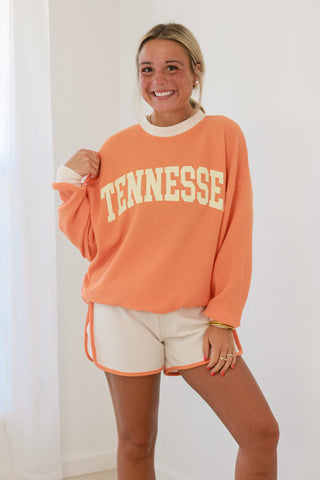 Game Day Orange/White Shorts