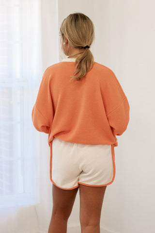 Game Day Orange/White Shorts