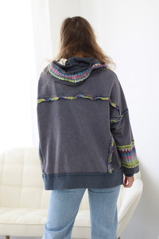 Petal To The Metal Terry Hoodie