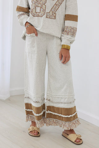 Make a Statement Ruffle Bottom Pants