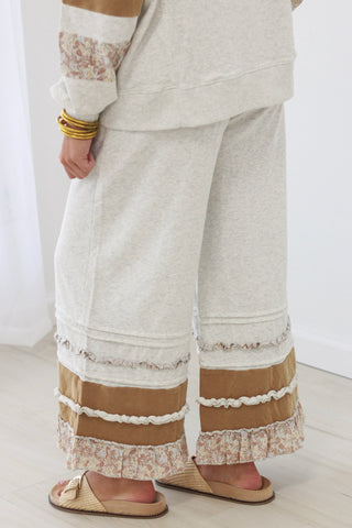 Make a Statement Ruffle Bottom Pants