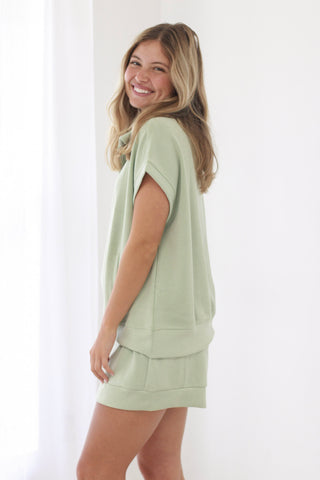 Summer Days Scuba Set in Pistachio Cream