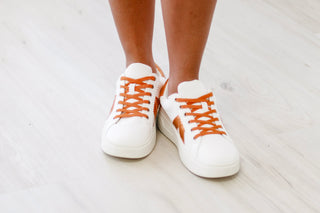 Corky's Tailgate Orange Crinkly Metallic