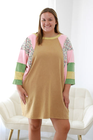 Autumn Showcase Colorblock Dress