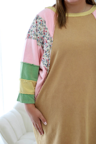 Autumn Showcase Colorblock Dress