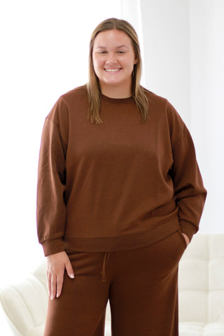 Throw It On Scuba Set in Brown