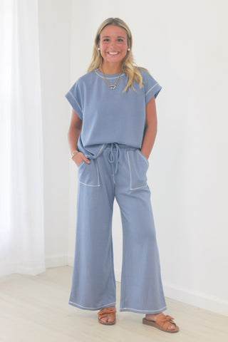 Seasonal Masterpiece Set in Dusty Blue