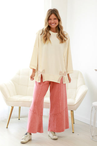 Just A Little Tied Up Pullover
