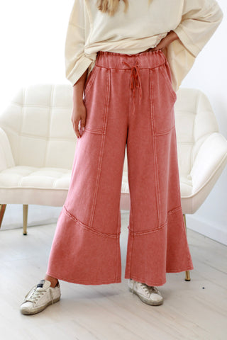 Easy Street Pants in Boho Red