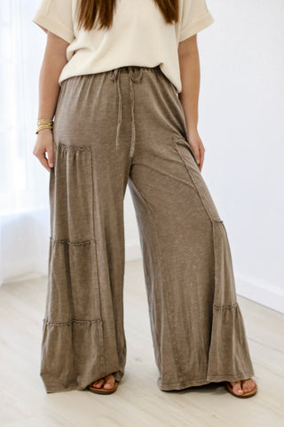 Risking It All Wide Leg Pants