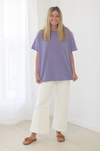 Ways of Summer Mica Crop Jeans in White