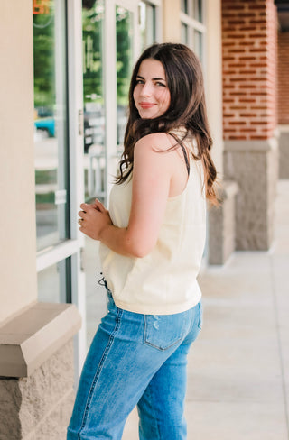 Waiting for the Weekend in Creamy Yellow