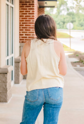 Waiting for the Weekend in Creamy Yellow