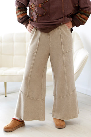 Easy Street Pants in Light Mocha