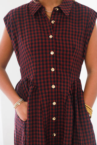 Blessed Like This Burgundy Midi Dress