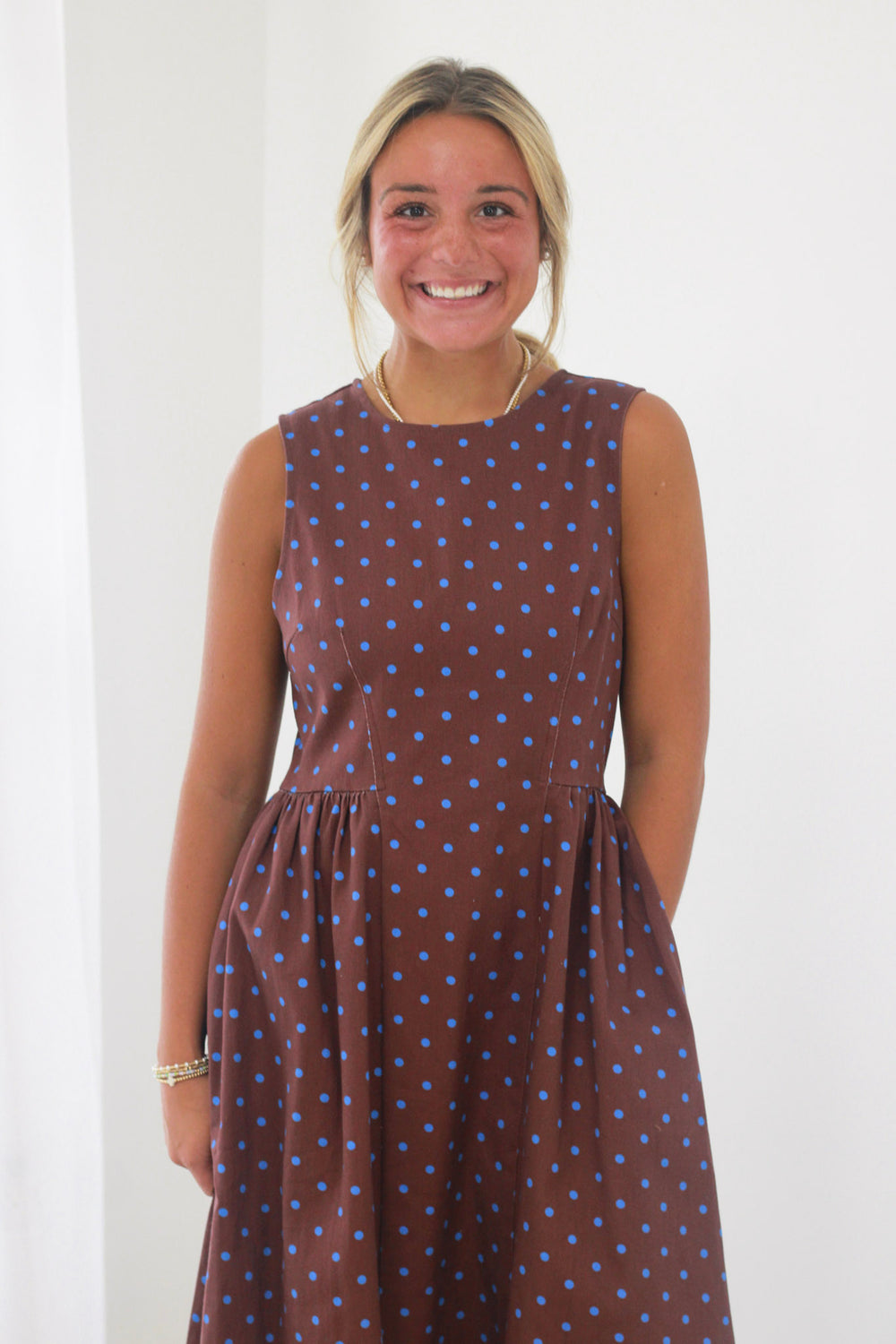 Don't Forget Me Chocolate Brown Midi Dress