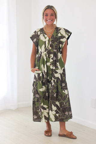 "Olive" You Forever Midi Dress