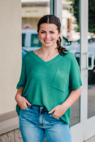 The Time of Your Life Sage Top