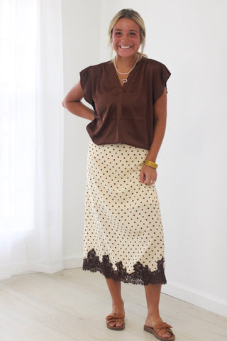 Chocolate Dream Blouse
